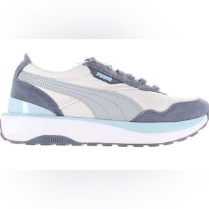 Puma Cruise Rider Sneakers in Jewel Blue -Platform Grays ane Blue 7